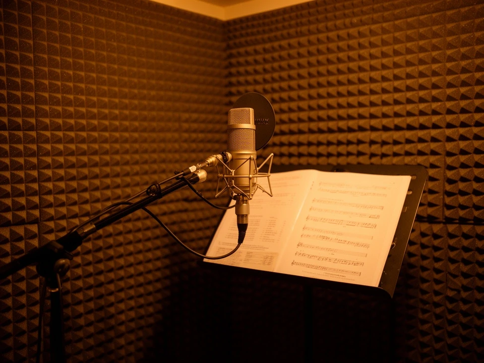 収録スタジオ内部