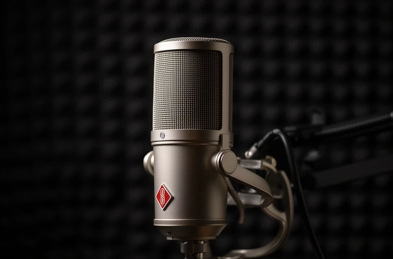 プロ用マイクとスタジオ環境